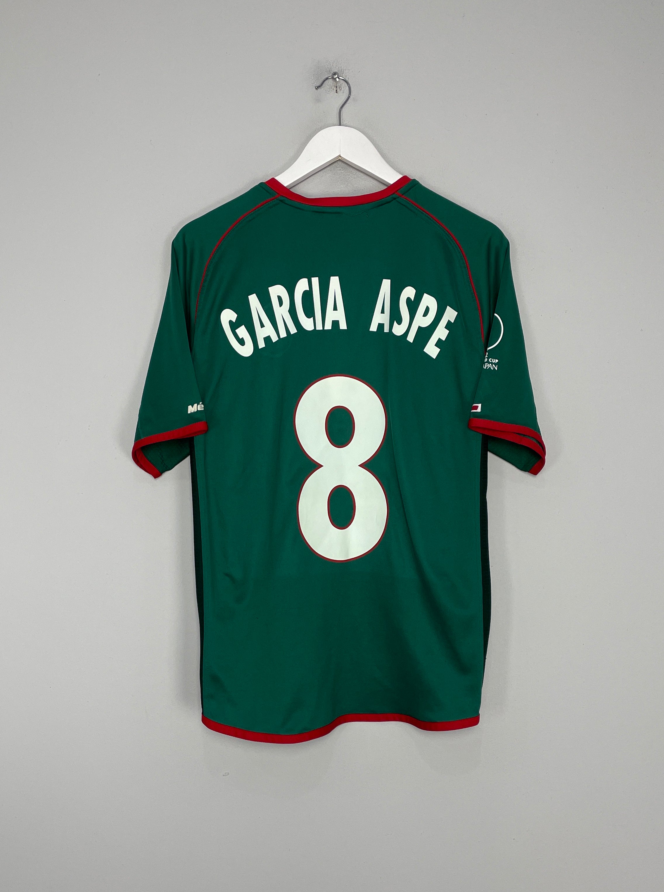 2002/03 MEXICO GARCIA ASPE #8 HOME SHIRT (L) ATLETICA