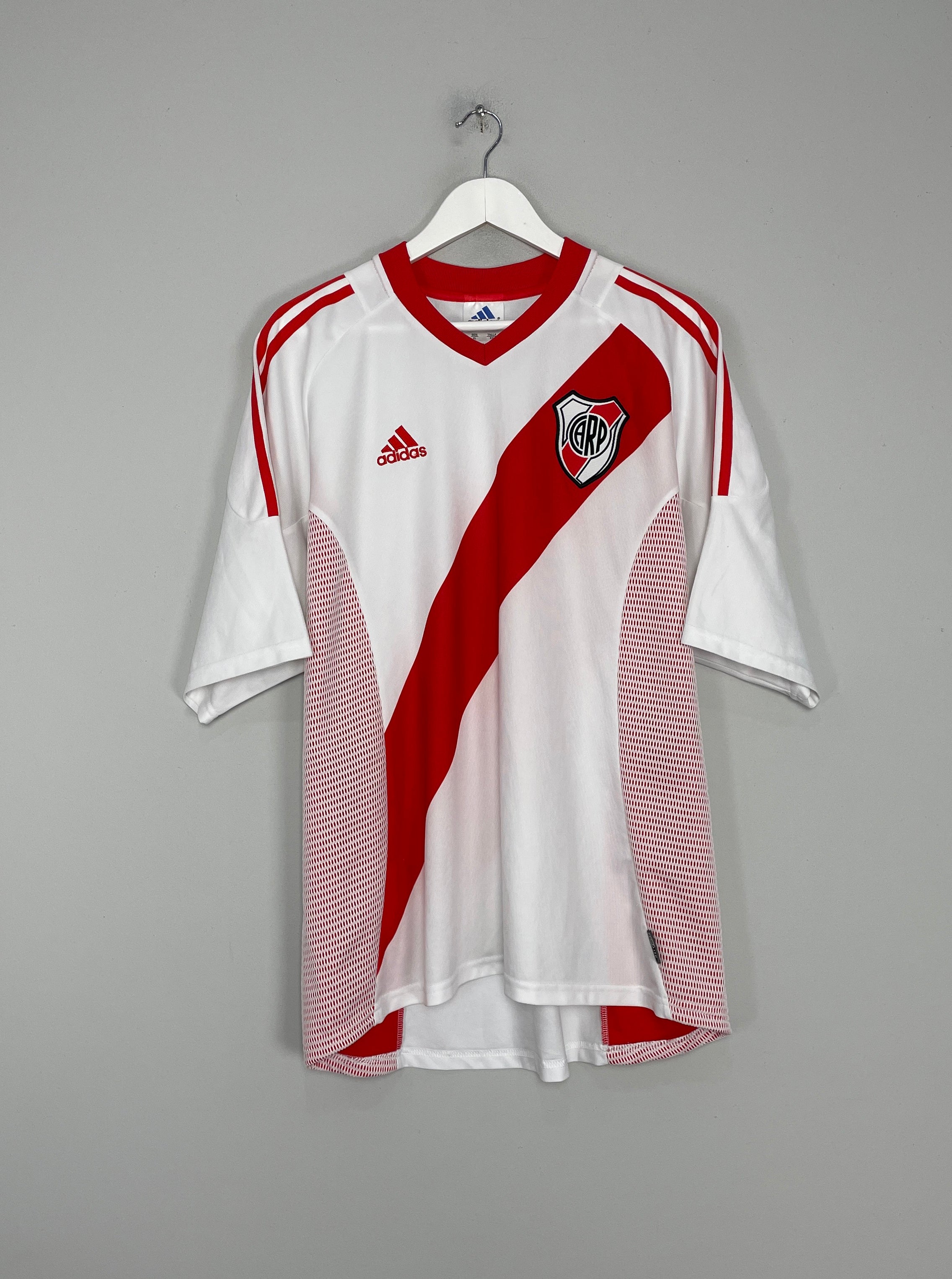 2002/04 RIVER PLATE HOME SHIRT (XL) ADIDAS