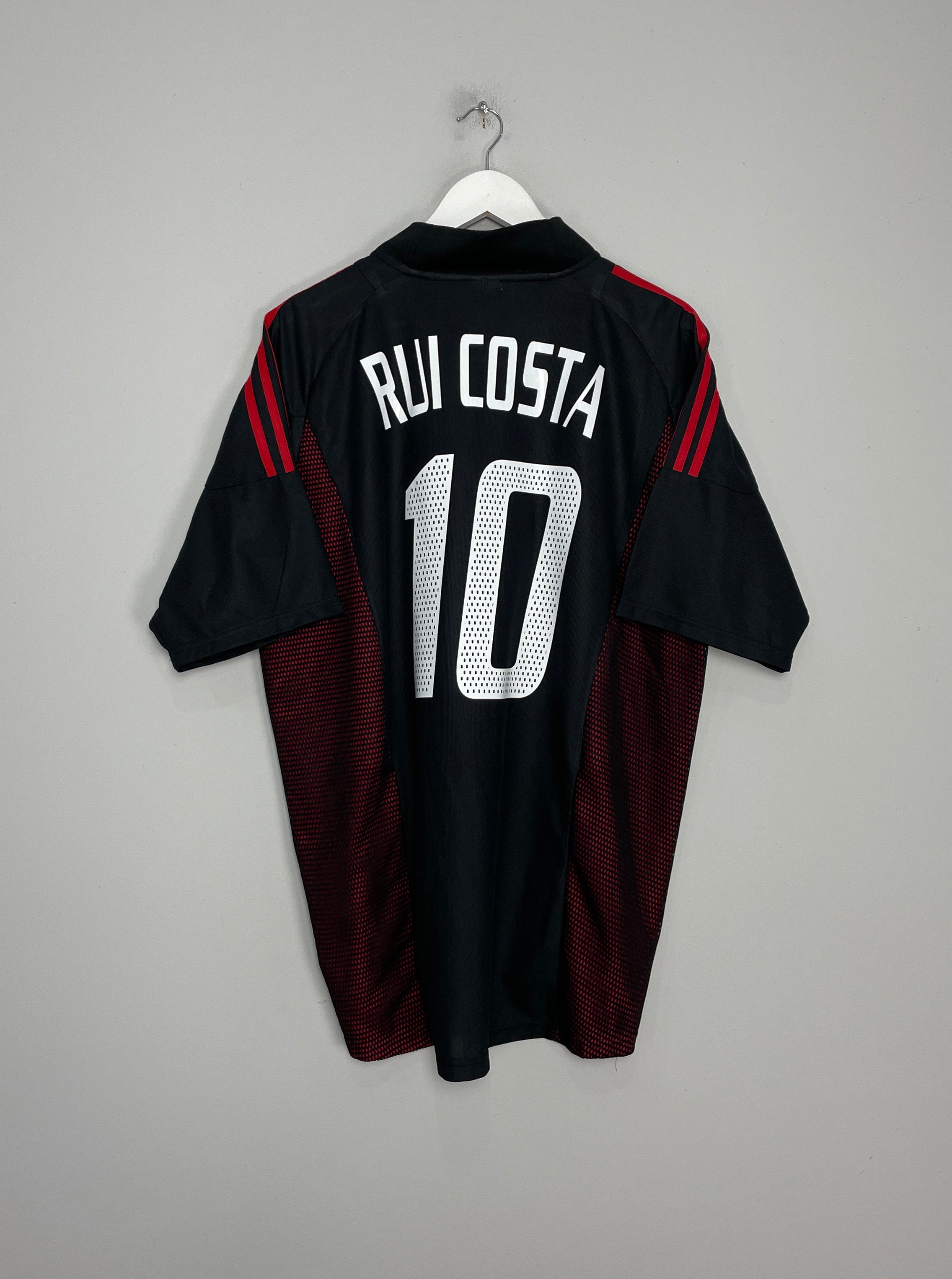 2002/03 AC MILAN RUI COSTA #10 THIRD SHIRT (XL) ADIDAS