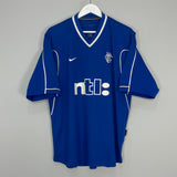 Image of the Rangers shirt from the 1999/01 season