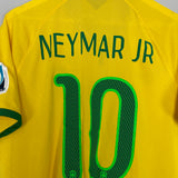 2014/15 BRAZIL NEYMAR JR #10 *AUTHENTIC* HOME SHIRT (XL) NIKE