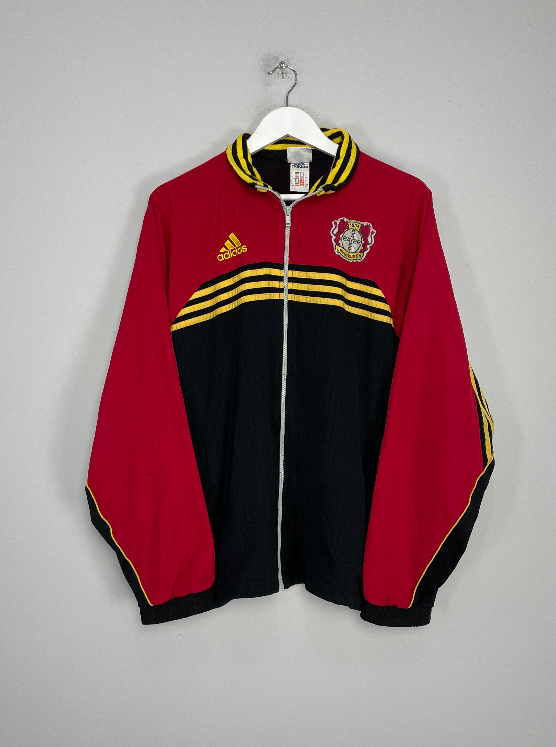 1998/00 BAYERN LEVERKUSEN TRACK JACKET (M) ADIDAS