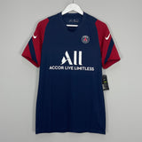 Image of the PSG training shirt from the 2020/21 season