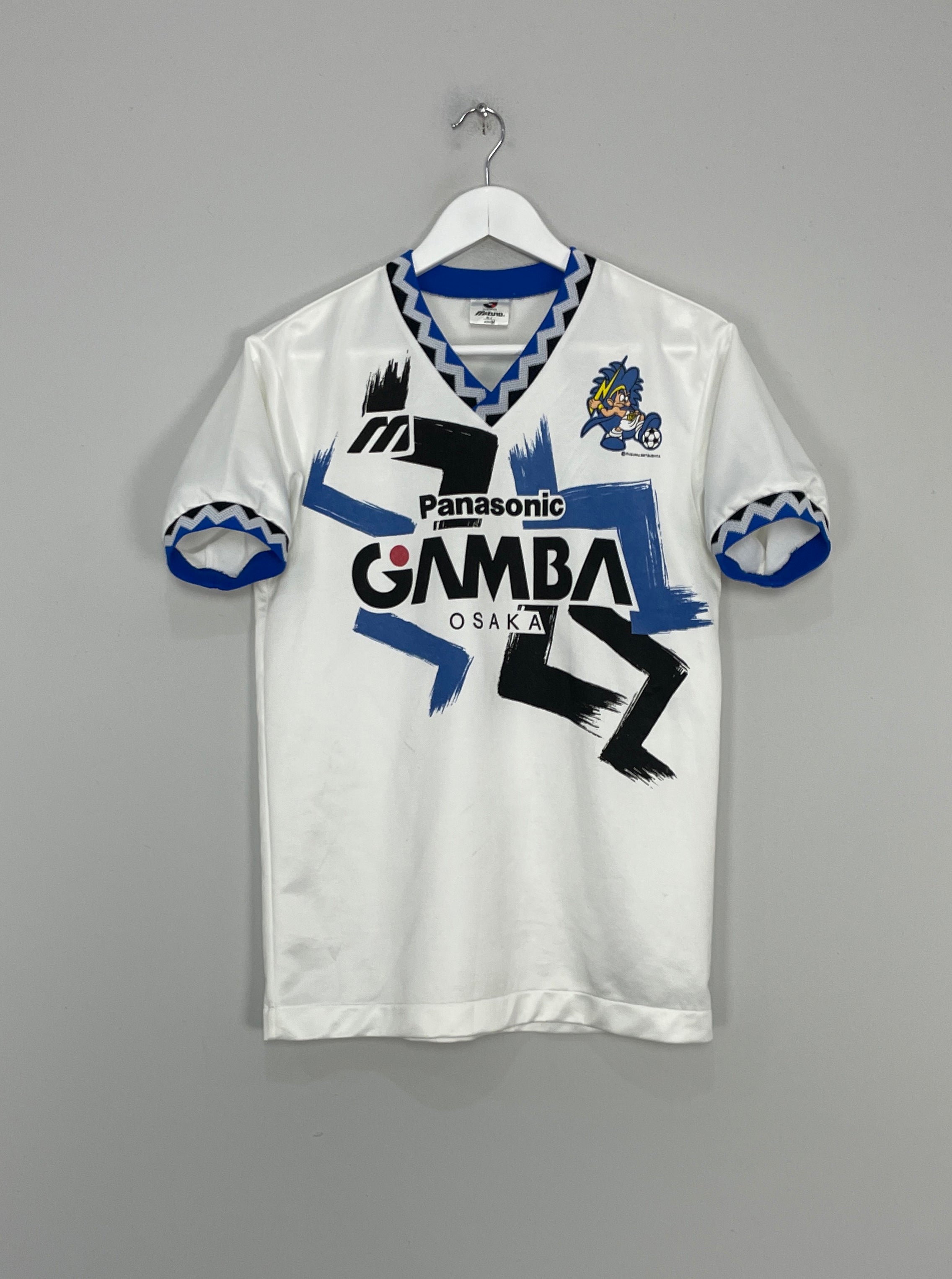 1993/95 GAMBA OSAKA TRAINING SHIRT (S) MIZUNO