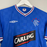 2009/10 RANGERS HOME SHIRT (M) UMBRO