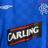 2009/10 RANGERS HOME SHIRT (M) UMBRO