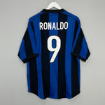 Image of the Inter Milan Ronaldo shirt from the 1999/00 season