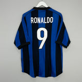 Image of the Inter Milan Ronaldo shirt from the 1999/00 season