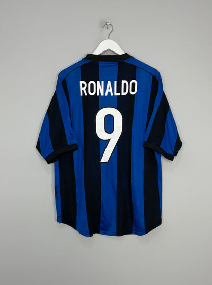 Image of the Inter Milan Ronaldo shirt from the 1999/00 season