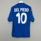 Image of the Italy Del Piero shirt from the 2000/02 season