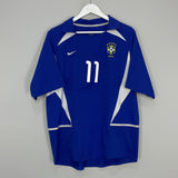 2002/04 BRAZIL RONALDINHO #10 AWAY SHIRT (L) NIKE