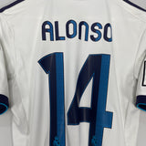 2012/13 REAL MADRID ALONSO #14 HOME SHIRT (S) ADIDAS