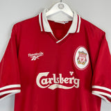 1996/98 LIVERPOOL CARRAGHER #23 HOME SHIRT (M) REEBOK