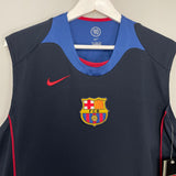 2004/05 BARCELONA *BNWT* TRAINING SHIRT (L) NIKE