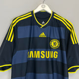 2009/10 CHELSEA DROGBA #11 AWAY SHIRT (XL) ADIDAS