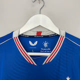 2020/21 RANGERS HOME SHIRT (L) CASTORE