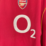 2004/05 ARSENAL HOME SHIRT (M) NIKE