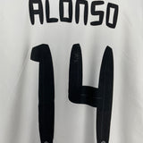 2010/11 REAL MADRID ALONSO #14 C/L HOME SHIRT (L) ADIDAS