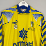 1995/97 PARMA 'SCUOLA CALCIO' L/S THIRD SHIRT (XS) PUMA