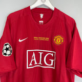 2007/08 MANCHESTER UNITED GIGGS #11 *C/L FINAL* HOME SHIRT (XXXL) NIKE