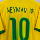 2014/15 BRAZIL NEYMAR JR #10 HOME SHIRT (XL) NIKE