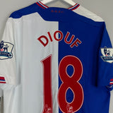 2009/10 BLACKBURN ROVERS DIOUF #18 *BNWT* HOME SHIRT (XL) UMBRO