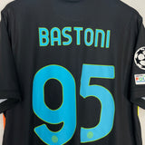 2021/22 INTER MILAN BASTONI #95 C/L THIRD SHIRT (XL) NIKE