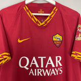 2019/20 ROMA DE ROSSI #16 HOME SHIRT (L) NIKE