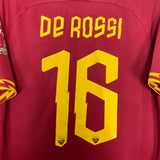 2019/20 ROMA DE ROSSI #16 HOME SHIRT (L) NIKE