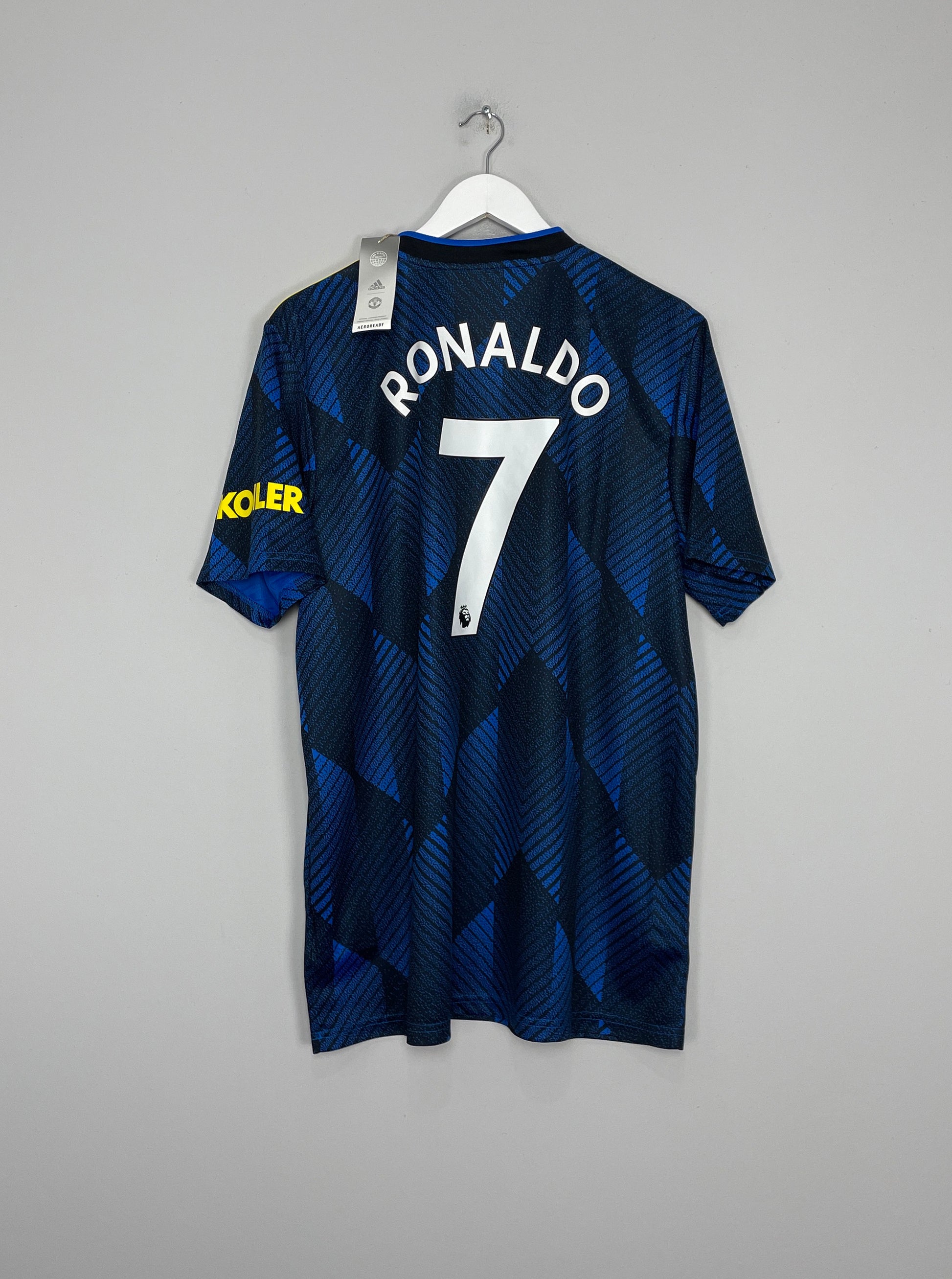 RONALDO #7 Manchester United Third Away Jersey 2021/22 By Adidas - Women