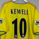 2002/03 LEEDS UNITED KEWELL #10 *BNWT* AWAY SHIRT (XL) NIKE