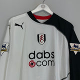 2003/05 FULHAM SAHA #8 L/S HOME SHIRT (L) PUMA