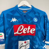 2018/19 NAPOLI HAMSIK #17 HOME SHIRT (XL) KAPPA