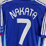 2006/07 JAPAN NAKATA #7 HOME SHIRT (L) ADIDAS