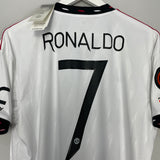 2022/23 MANCHESTER UNITED RONALDO #7 *BNWT* E/L AWAY SHIRT (L) ADIDAS