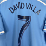 2015/16 NEW YORK CITY DAVID VILLA #7 HOME SHIRT (L) ADIDAS