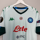 2020/21 NAPOLI OSIMHEN #9 E/L AWAY SHIRT (XXL) KAPPA