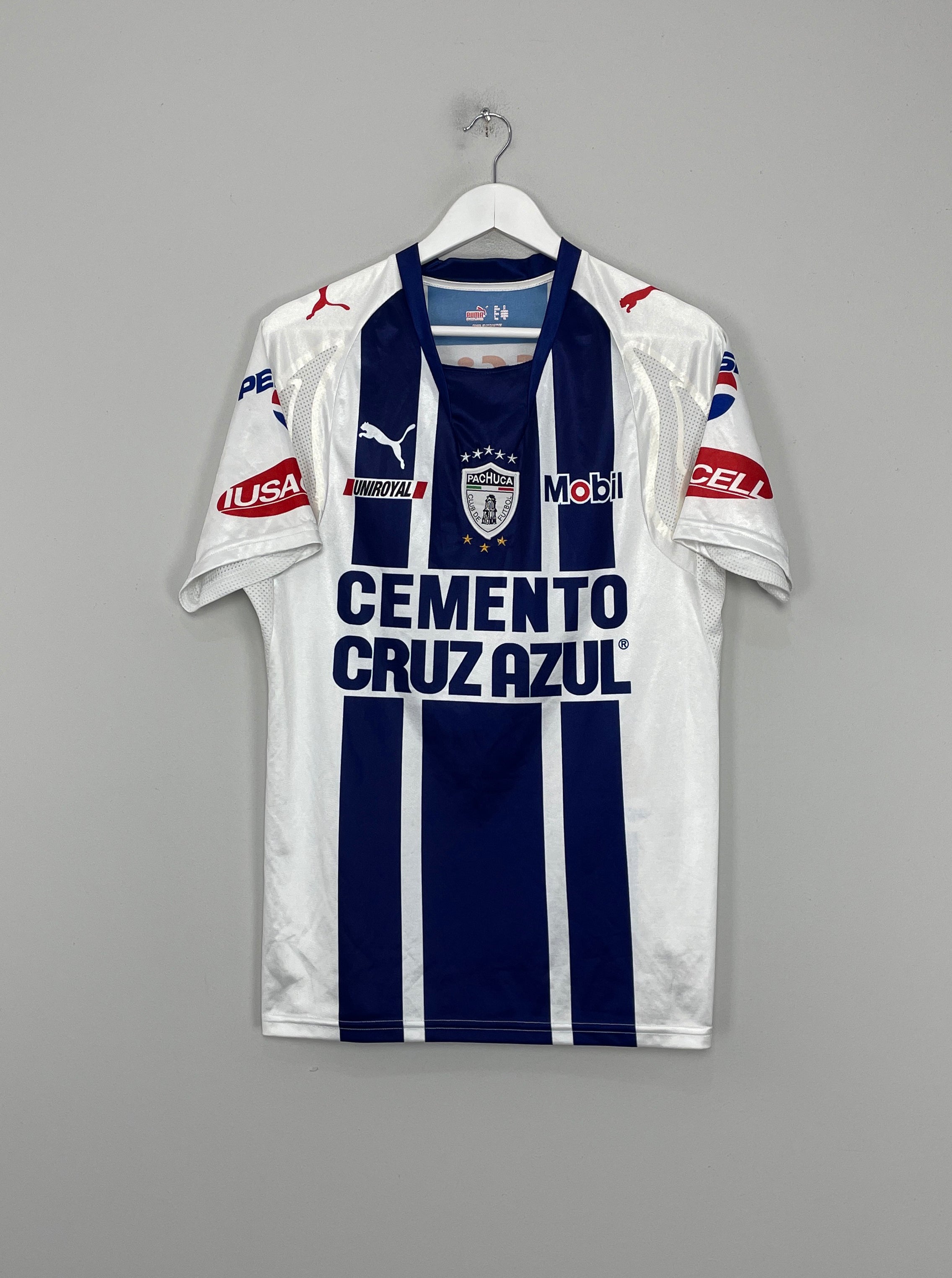 Image of the Pachuca shirt from the 2007/08 season