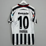 2016/17 EINTRACHT FRANKFURT FABIAN #10 *SIGNED* HOME SHIRT (L) NIKE