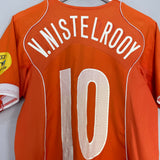 2004/06 NETHERLANDS VAN NISTELROOY #10 HOME SHIRT (S) NIKE