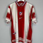 1999/00 ATLETICO MADRID HOME SHIRT (L) REEBOK