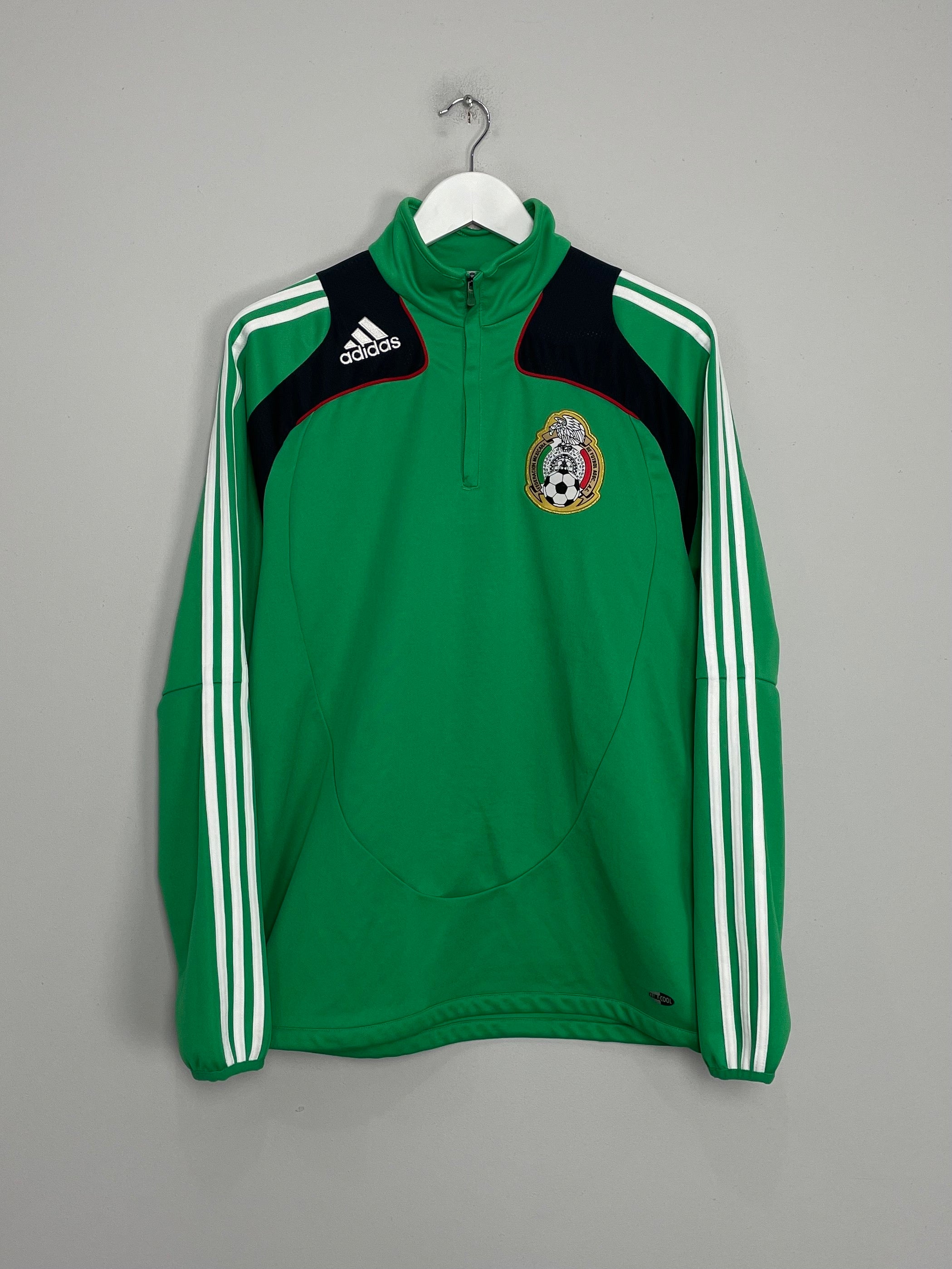 2007/08 MEXICO 1/4 ZIP TRAINING TOP (L) ADIDAS