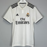 2018/19 REAL MADRID HOME SHIRT (M) ADIDAS