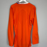 2008/09 NETHERLANDS *PLAYER ISSUE* L/S HOME SHIRT (XXL) NIKE