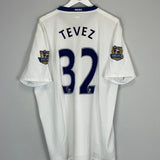 2008/09 MANCHESTER UNITED TEVEZ #32 AWAY SHIRT (XXL) NIKE