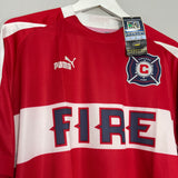 2003/04 CHICAGO FIRE *BNWT* HOME SHIRT (M) PUMA