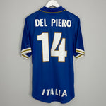 1996/97 ITALY DEL PIERO #14 HOME SHIRT (L) NIKE