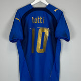 2006 ITALY TOTTI #10 HOME SHIRT (L) PUMA