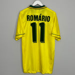 1994/96 BRAZIL ROMARIO #11 HOME SHIRT (L) UMBRO