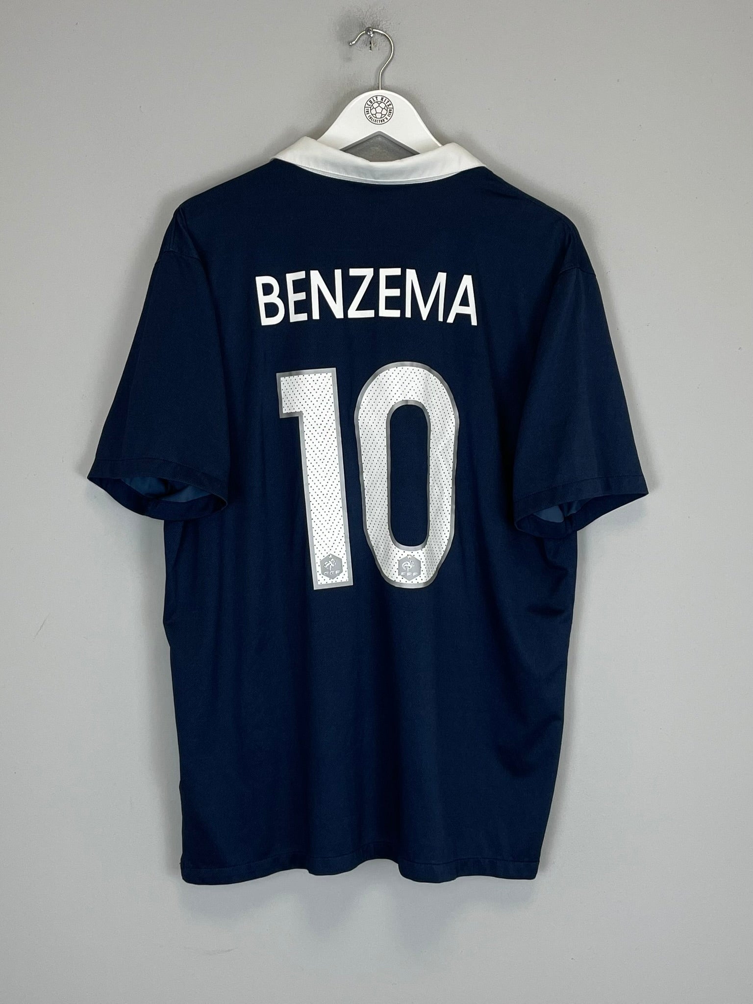 2014/15 FRANCE BENZEMA #10 HOME SHIRT (XL) NIKE